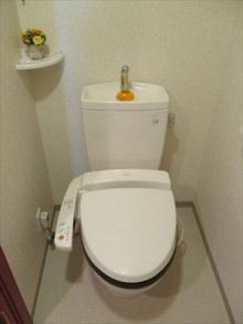 TOTOのタンクレストイレにお取替え！好みのデザインに